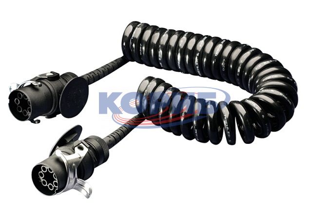 4460082340 – Кабель спиральный EBS тягач прицеп 5-pin для КАМАЗа, 4460082340