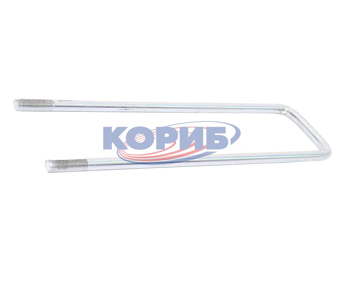 5320-8521084 – Хомут №3 (стремянка) платформы (L=380, М14) (РФ) для КАМАЗа, 5320-8521084