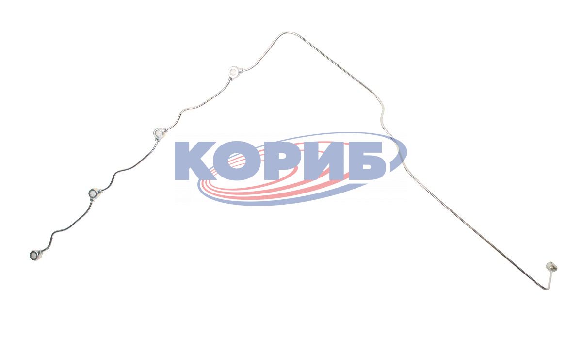 740.50-1104370-90 – Трубка топливная дренажная форсунок правых головок (ПАО КАМАЗ) для КАМАЗа, 740.50-1104370-90