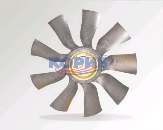 21-301 – Крыльчатка вентилятора 21-301 D=715 мм (Технотрон) для КАМАЗа, 21-301