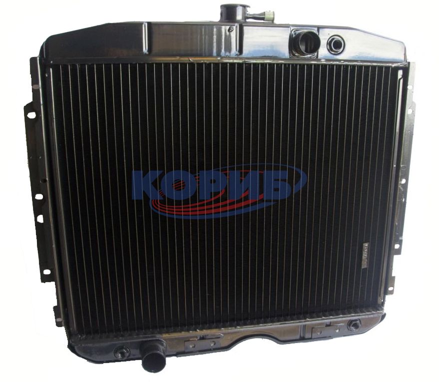 3307-1301010-70 – Радиатор ГАЗ-3307 медный 3-х рядный для КАМАЗа, 3307-1301010-70