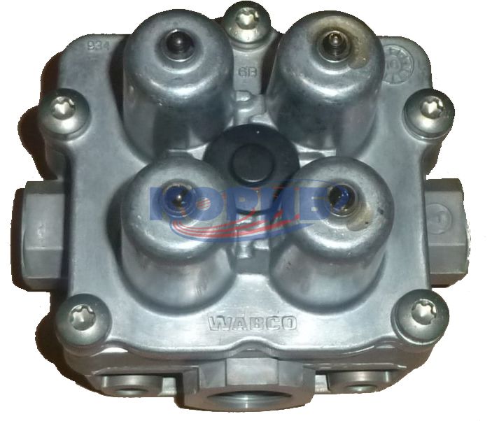 9347141100 – Клапан защитный четырехконтурный (WABCO) для КАМАЗа, 9347141100